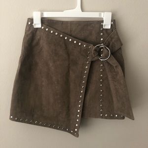 Forever 21 leather skirt